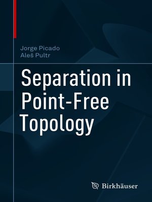 cover image of Separation in Point-Free Topology